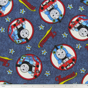 Hasbro Thomas and Friends The Tank Fabric by the yard