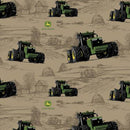 John Deere Tractor Big Time Farm Fabric by the yard