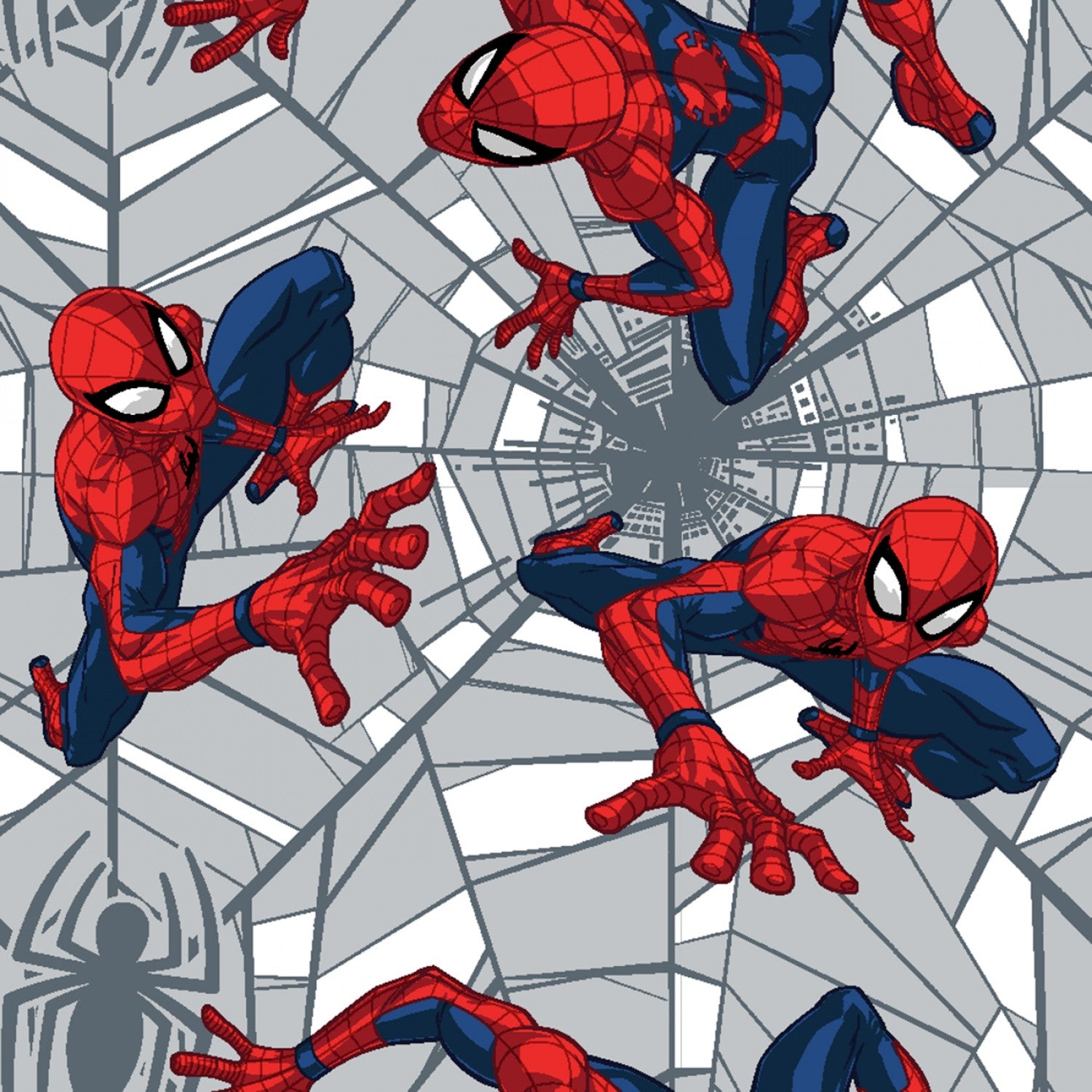 Marvel Spiderman Web Slinger 1 Yard Precut Fabric