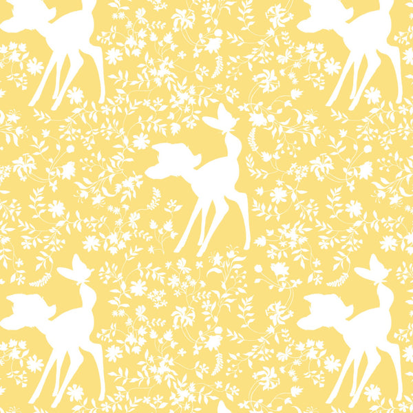 Disney Bambi Silhouette Fabric by the yard