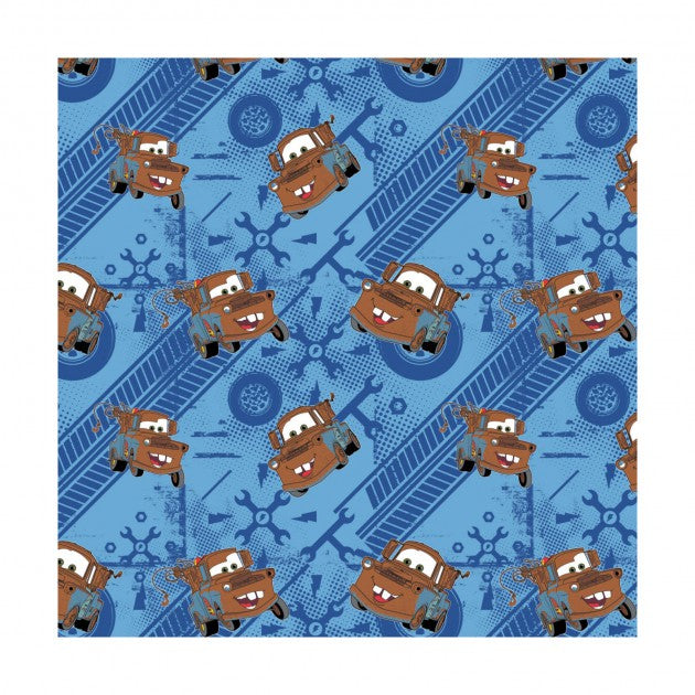 Disney Pixar Cars Tow Mater Fabric by the yard