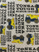 Hasbro Tonka Trucks Fabric by the yard