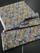 15 yards/lot Nintendo Super Mario Fabric