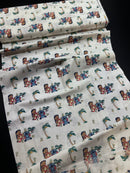15 yards/lot Disney Lilo and Stitch with Friends Fabric