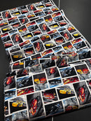 15 yards/ lot Disney Pixar Cars See You On The Track Fabric