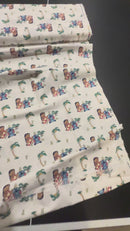 15 yards/lot Disney Lilo and Stitch with Friends Fabric