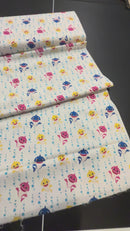 15 yards/ lot Baby Shark Family Bubble Blast Fabric