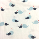 Whale Seaworld Fabric by the yard