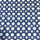 Nursery Tallulah Floral Daisy Flower Amethyst Fabric by the yard