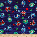 Hasbro PJ Masks Toss Fabric by the yard