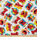 Sesame Street Muppet Elmo Fabric by the yard