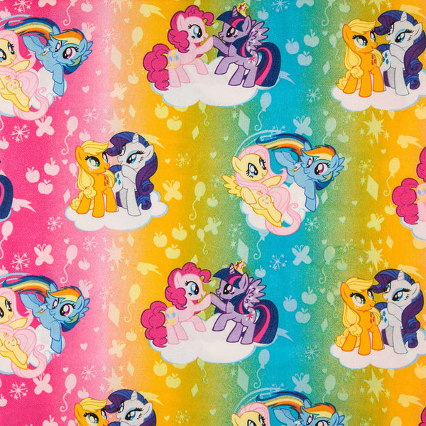 Hasbro My Little Pony Ombre Toss Fabric by the yard