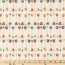 Aztec Multi Arrow Geometric Fabric by the yard