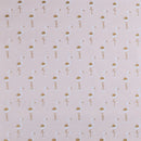 Flamingo Blush Gold Fabric by the yard