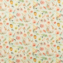 Woodland Floral Buck Head Fabric by the yard