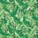 Floral Tropical Leaves Fabric by the yard
