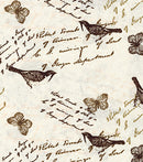 Birds Butterflies Butterfly Fabric by the yard