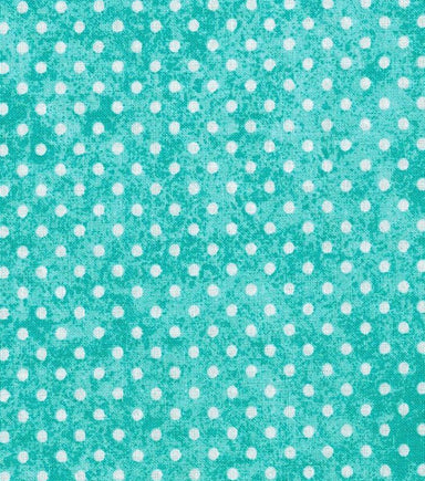 Dot Texture Turquoise Fabric by the yard