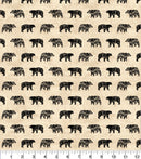Bears Woodland Fabric by the yard