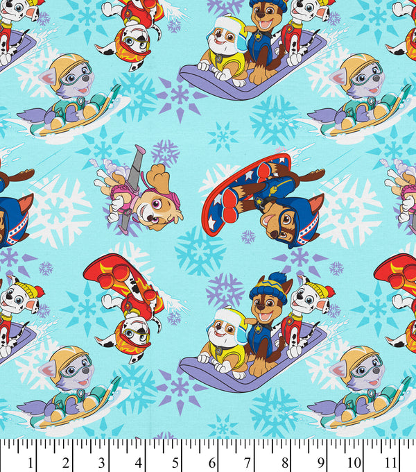 Nickelodeon Paw Patrol Sled Fabric by the yard