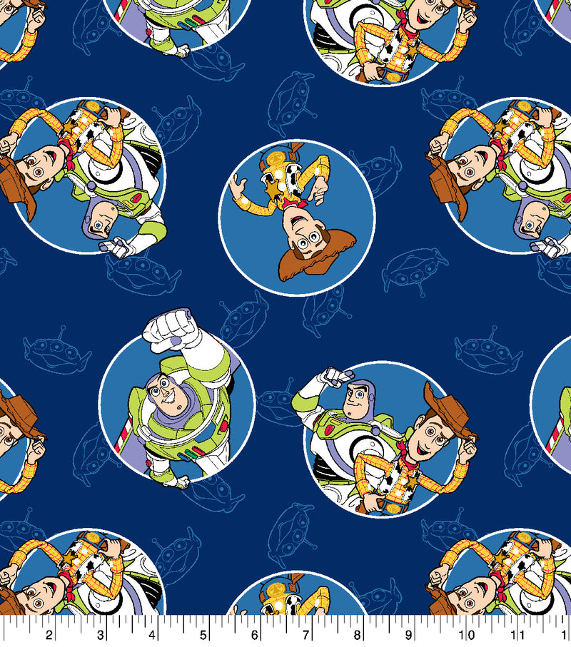 Disney Toy Story Buzz and Woody Fabric by the yard