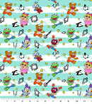 Disney Muppets Babies Playing Fabric by the yard
