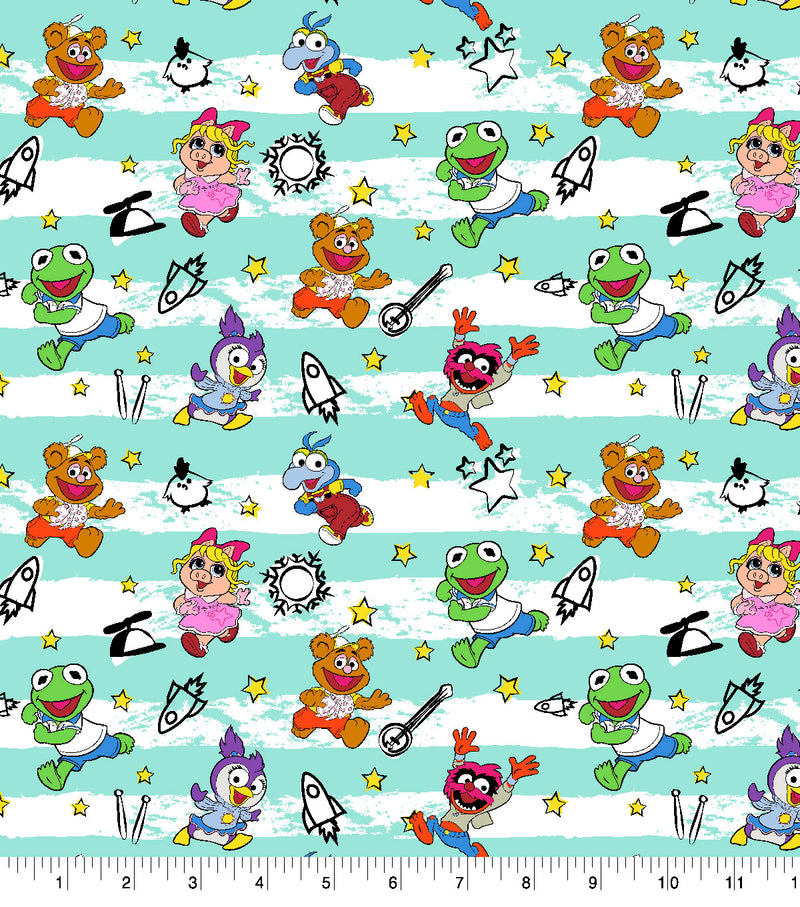 Disney Muppets Babies Playing Fabric by the yard
