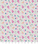 Disney Pig Peppa At The Park Fabric by the yard