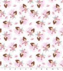 Ballerina Dance Fabric by the yard