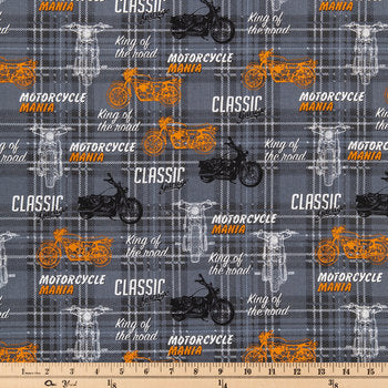 Motorcycle Fabric by the yard