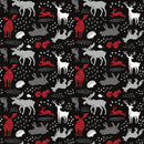 Hudson Forest Animals Fabric by the yard