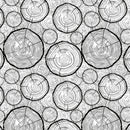 Hudson Forest Animals Wood Grain Fabric by the yard