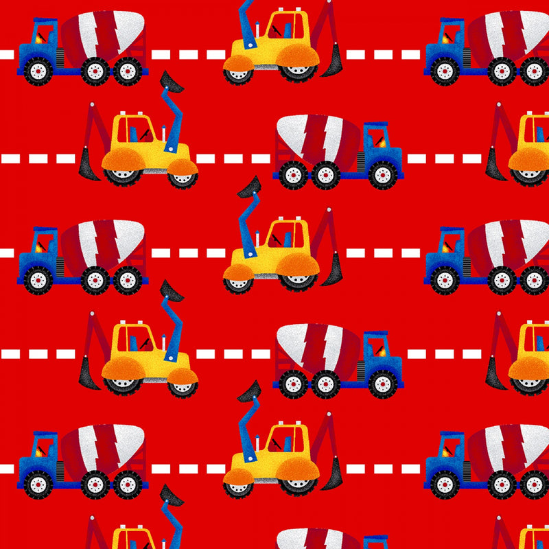 My Favorite Trucks Fabric by the yard