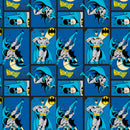 Marvel DC Comics II Batman Fabric by the yard