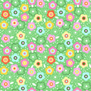 Flutterby Daisy Floral Fabric by the yard