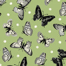 Salon Fleur Butterfly Butterflies Fabric by the yard