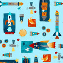 Space Adventure Fabric by the yard