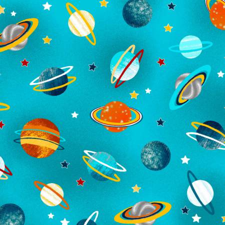 Space Adventure Fabric by the yard