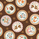Camp A Long Critters Dream Catcher Fabric by the yard