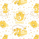 Disney Care Bears Funshine Bear Fabric by the yard