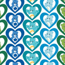 Disney Care Bears Cool Hearts Fabric by the yard