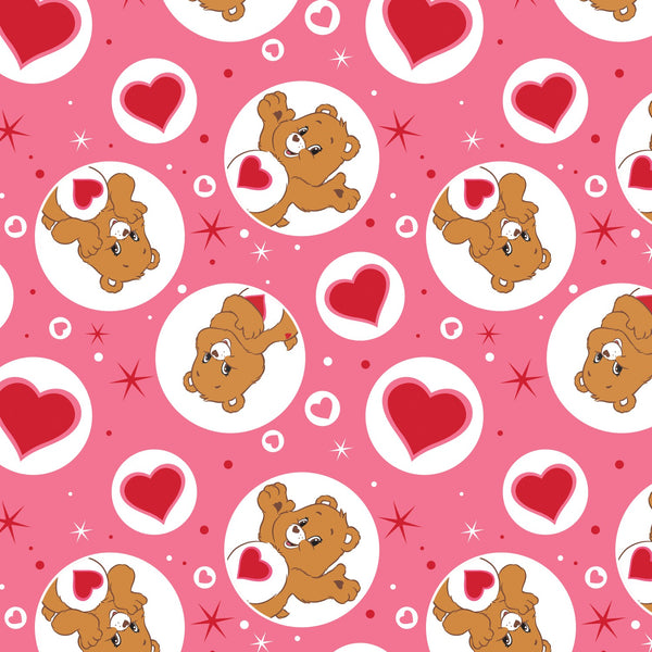 Disney Care Bears TenderHeart Bear Fabric by the yard