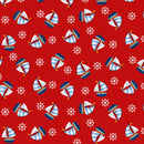 Whale Of A Time Boats Fabric by the yard