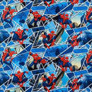 Marvel Spiderman Panes Fabric by the yard