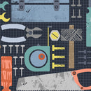 Tool Time Fabric by the yard