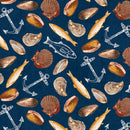 Fresh Catch Fish Fabric by the yard