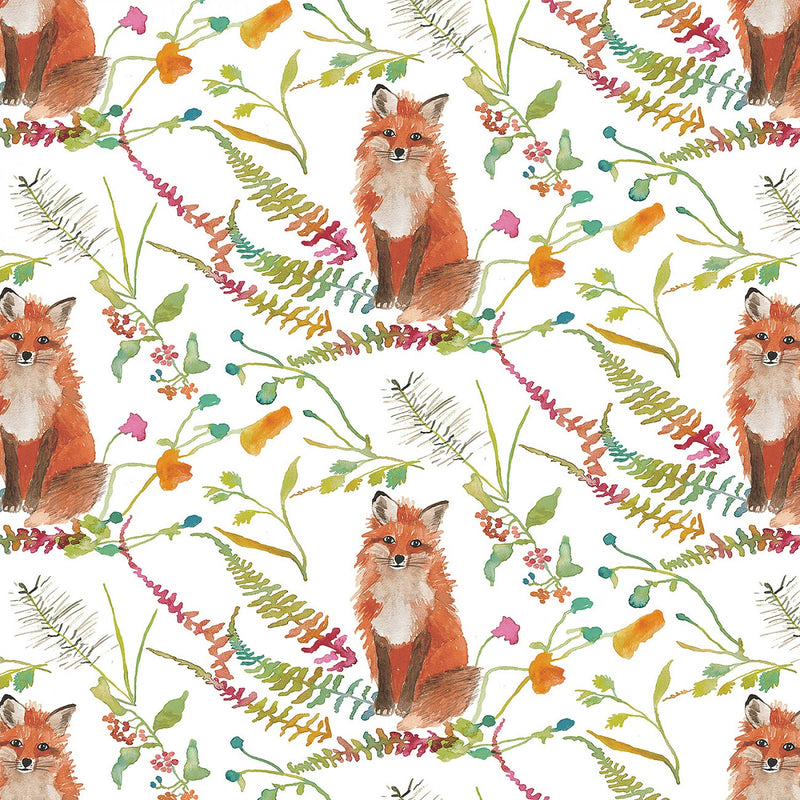 Fox Wood Fabric by the yard