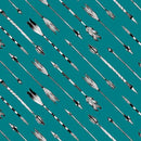 Aztec Arrow Native Spirit Geometric Fabric by the yard