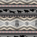Tucson Aztec Wolves Fabric by the yard