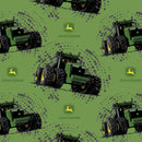 John Deere Big Time Tractor Fabric by the yard